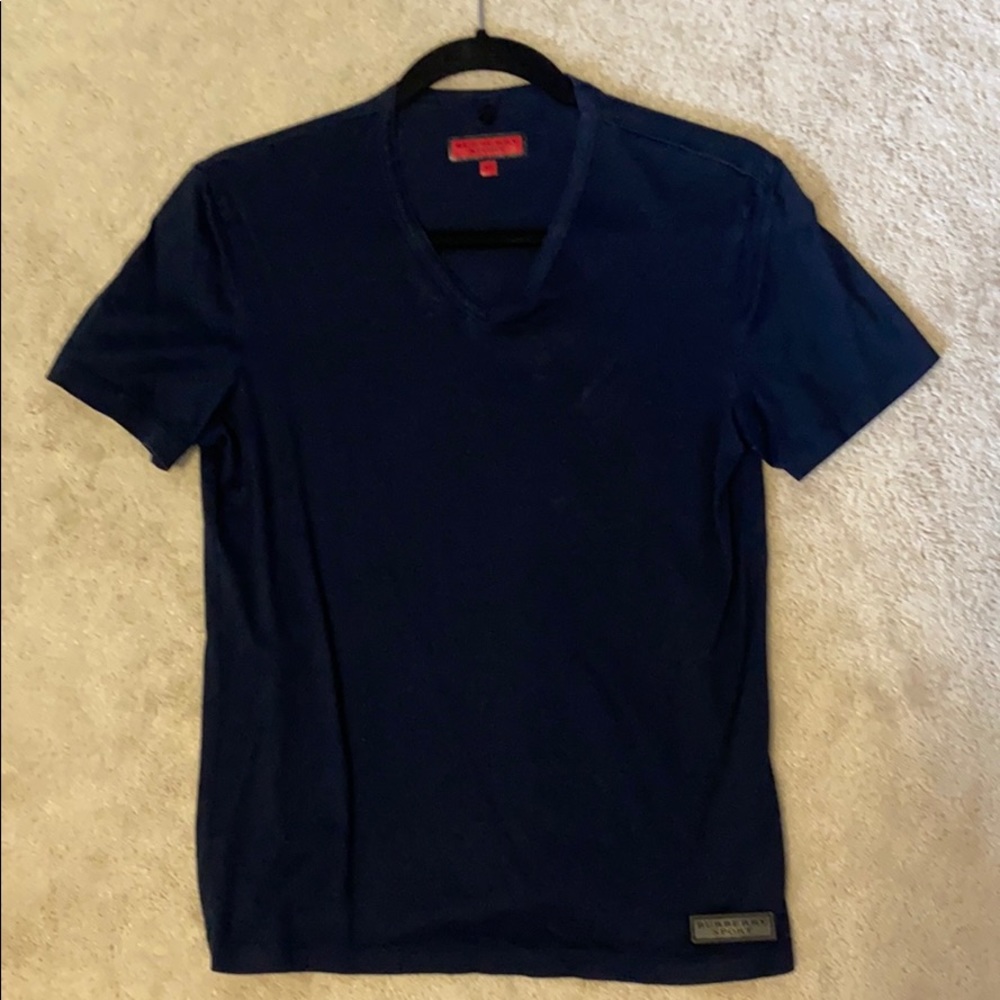 Burberry Sport V Neck Tee